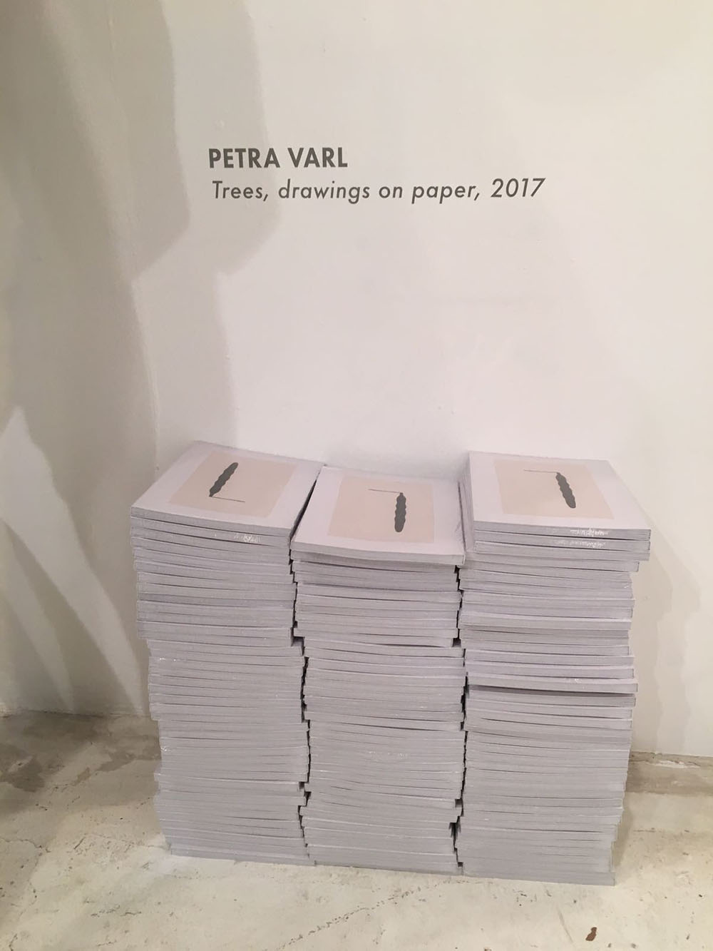 Petra Varl, <em>Trees</em> (Drawings on paper, 2017)